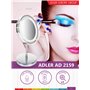 Adler AD 2159 Miroir, Chrome, Normale