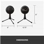 Blue Microphones Snowball iCE Micro USB Plug 'n Play pour Enregistrement, Streaming, Gaming, Podcast, Micro PC et Mac, Capsule C