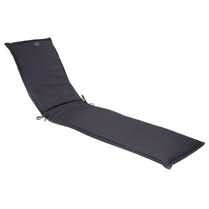 Hespéride - Coussin de transat korai Ardoise 190x60cm en Polyester