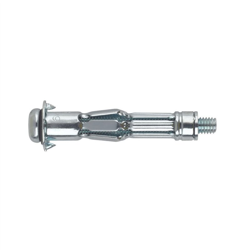 INDEX Fixing Systems Ancrage Indemoll INCO438 [IN-CO] pour fixation sur des éléments creux. Avec vis 47 Ø8, zinguée, M4 x 47 mm,