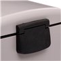 5 five simply smart Poubelle 30L en métal finition mate - Fermeture silencieuse - Large pédale - Coloris TAUPE