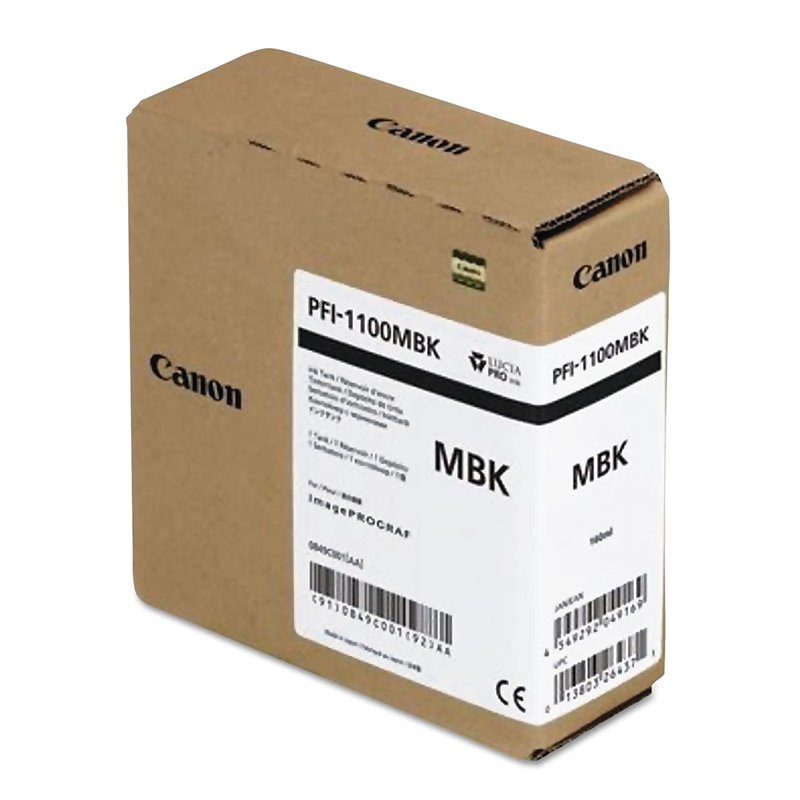 CANON PFI-1100MBK ORIGINAL NEGRO