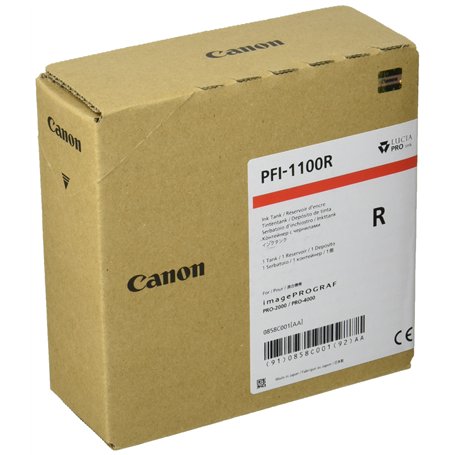 CANON PFI-1100R ORIGINAL ROJO