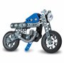 MECCANO - Moto 5 MODÈLES - 5 Modèles De Véhicules Motos A Construire - Coffret Inventions avec 174 Pièces Et 2 Outils - Jeu de C