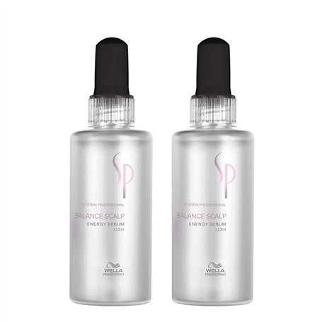 Wella System Professional Balance Scalp Energy Serum 100ml kit 2 pezzi