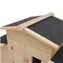IDMarket - Poulailler Comfort avec pondoir en Bois