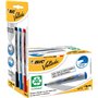 VELLEDA 942235 – Pack de 12 marqueurs tableau blanc et 3 réserves d'encre, couleur BLEU