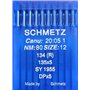 Schmetz 10 Aiguilles à talon rond pour machines à coudre industrielles Système 134 (R), épaisseur de l’aiguille : 80.
