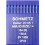 Schmetz 10 Aiguilles rondes pour machine à coudre Système 134 (R) Industrie St. 90