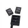 Suptig Batterie (Lot de 2) et Chargeur Daul pour GoPro HERO3/Gopro HERO3+ et Gopro AHDBT-301/AHDBT-302