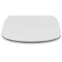 Ideal Standard TESI Abattant WC, Lunette Toilette, Siège WC, Ultra-Fin, Frein De Chute Blanc, Certifié NF, Modèle authentique,T3