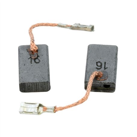 Buildalot Balais de Charbon pour BOSCH GWS 1400 meuleuse - 5x10x16mm - 2.0x3.9x6.3'' - Avec arrêt automatique