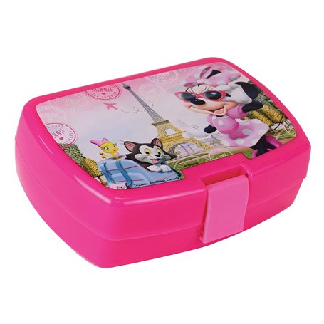 FUN HOUSE Disney Minnie 005507 Boîte à Goûter 17x13,5x6,5cm pour Enfant