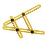 SHOP-STORY - Règle d'Angle Pliable Multifonction de Mesure Multi Angles pour Découpe et Bricolage Facile Neuf