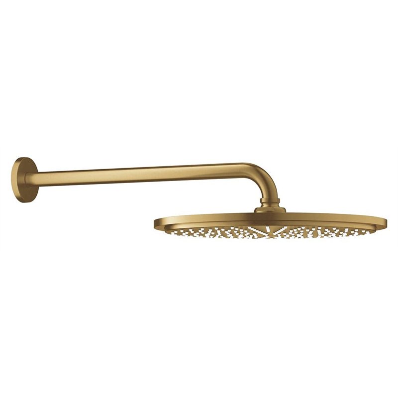 GROHE Rainshower – Cosmopolitan 310 ensemble Douche murale 9,5 montage au mur Brushed Cool Sun