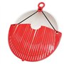 SHOP-STORY - Passoire Universelle Nouvelle Génération Égouttoir Rouge Facile à Ranger et Compatible à Toutes Les Tailles de Cass