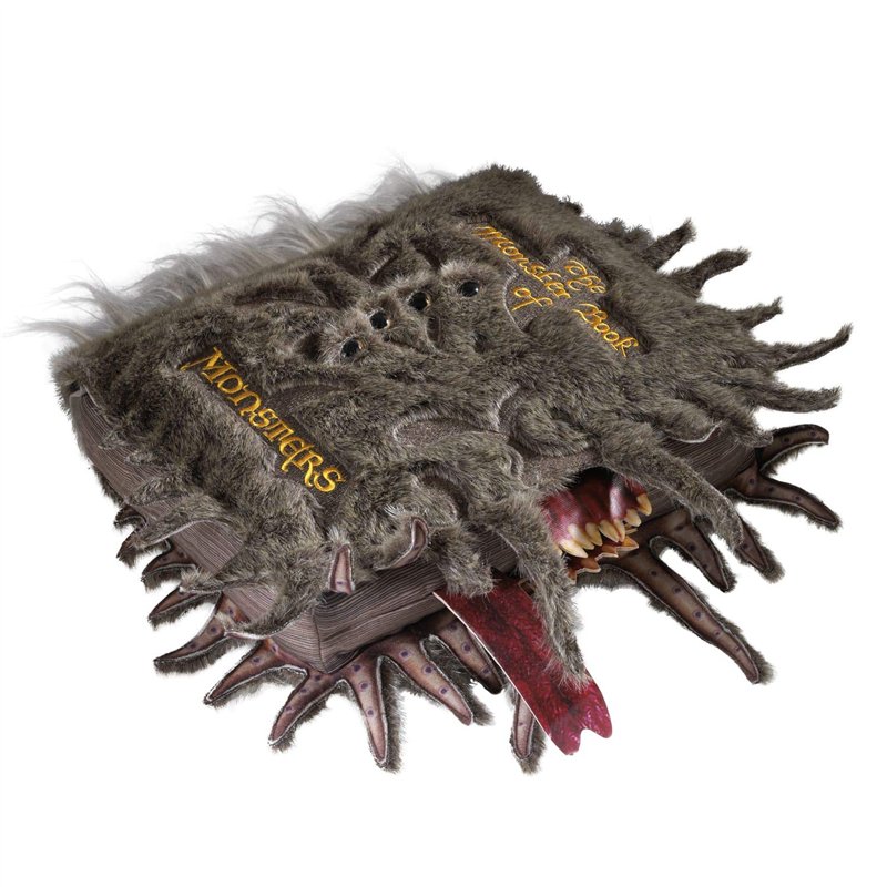 La Noble Collection Le Livre des Monstres en Peluche