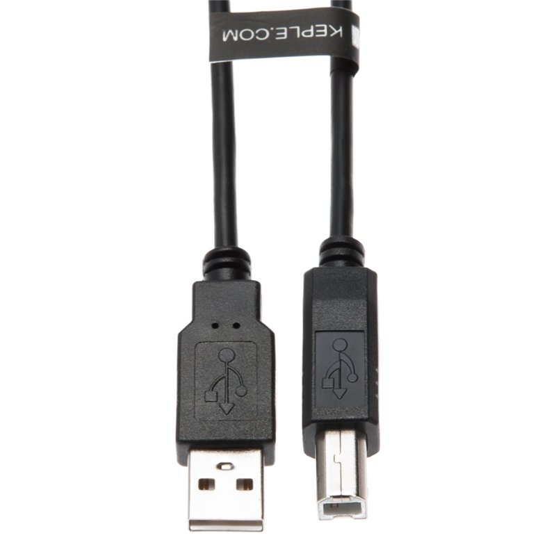 Image secondaire de USB-B-Kabel für DJ-Midi-Controller, Tastaturen, Sampler, Effektpads, Synthesizer von Numark, Pioneer, Native Instruments, Trakto