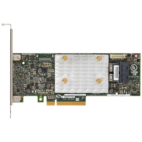 Microsemi SmartRAID 3152-8i contrôleur RAID PCI Express x8 3.0 12 Gbit/s - Contrôleurs RAID (SAS, PCI Express x8, Demi-hauteur (