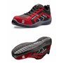 Evo Chaussures Urban Noir/Rouge Sz 4