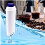 Aquahouse AH-CDE Lot de 6 filtres à eau compatibles avec machines expresso DeLonghi et Bean to Cup DLSC002, SER3017, 5513292811,