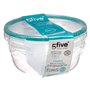5five - boîte de conservation plastique clipeat 1l