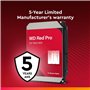 WD Red Pro 6 To Disque dur Interne 3.5" dédié NAS, 7200 RPM Class, SATA 6 GB/s, CMR, 256MB Cache, Garantie 5 ans
