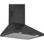 Bosch DWP64BC60 Hotte murale Série 2, 1 moteur et 3 vitesses d'aspiration, 60 cm, Noir