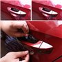 SHOP-STORY - Protecteurs Adhésifs Transparents pour Portes de Voiture Derrière Les Poignées - Pack de 4 Protections
