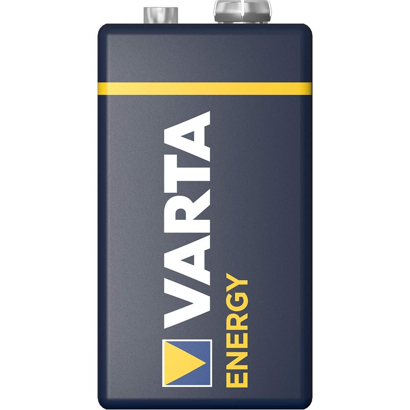 Image secondaire de Varta 4122 – Pack de 2 Piles alcalines, Taille 9 V, Couleur Bleu
