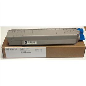 Toner OKI 44059232 pour ES8460n ES 8460 dn cdxn CDN cdtn - Noir - 9.000 Pages - Régénéré Made in Italy