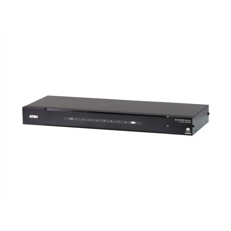 Aten VS0108HB HDMI True 4K Splitter 8 Ports Noir