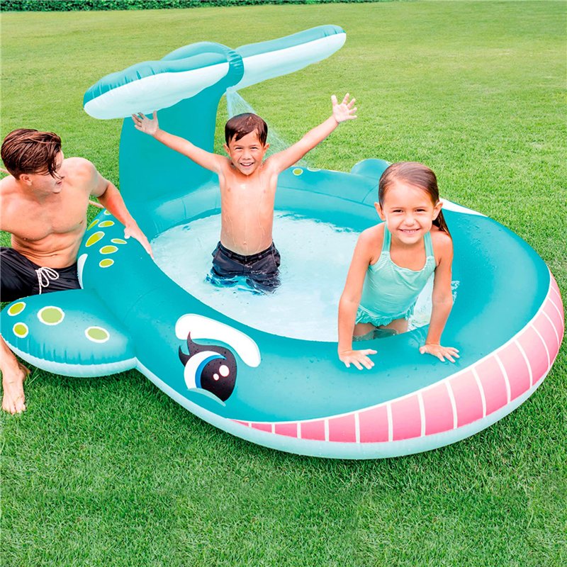 Image secondaire de Intex piscinette fontaine baleine