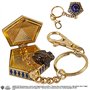 The Noble Collection Chocolate Frog Key Chain by Chocolate Frog Keyring For Keys With Honeydukes Sweetshop (NON-EDIBLE) Chocolat