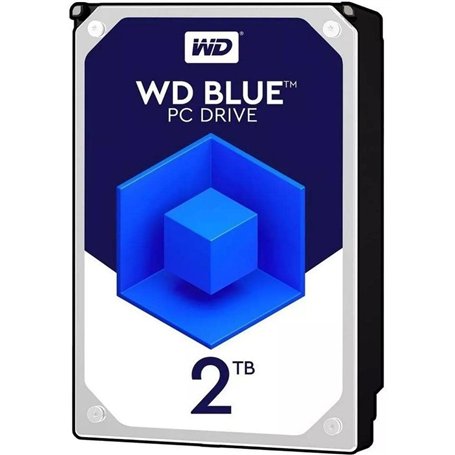 WESTERN DIGITAL Blue WD20EZAZ - Disque dur - 2 To - interne - 3.5" - SATA 6Gb/s - 5400 tours/min - mémoire tampon : 256 Mo