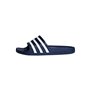adidas Mixte Adilette Aqua Slides, Dark Blue / Cloud White / Dark Blue, 40.5 EU