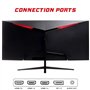 Itek moniteur GGC - 30" incurvé 2560x1080 WFHD UltraWide, R1800, panneau VA 200 Hz, réponse MPRT 1 ms, connexions 3xHDMI et DP, 