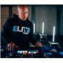 Reloop ELITE Mixeur de performance DVS professionnel pour Serato DJ Pro, 16 grands pads de performance RGB sensibles au toucher