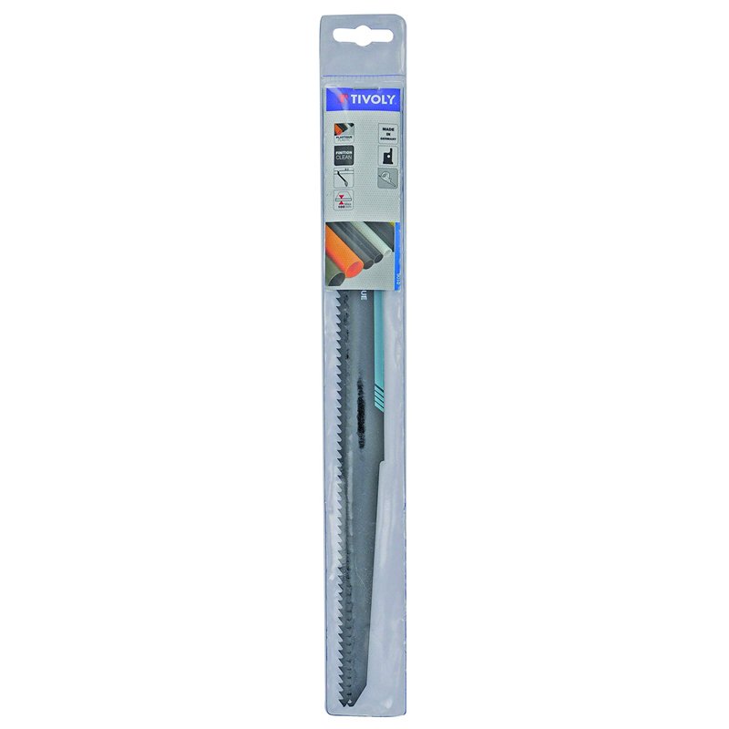Tivoly XT505820106 Lot de 2 lames de scie sabre spécial plastique L300 Coupe 6-250mm