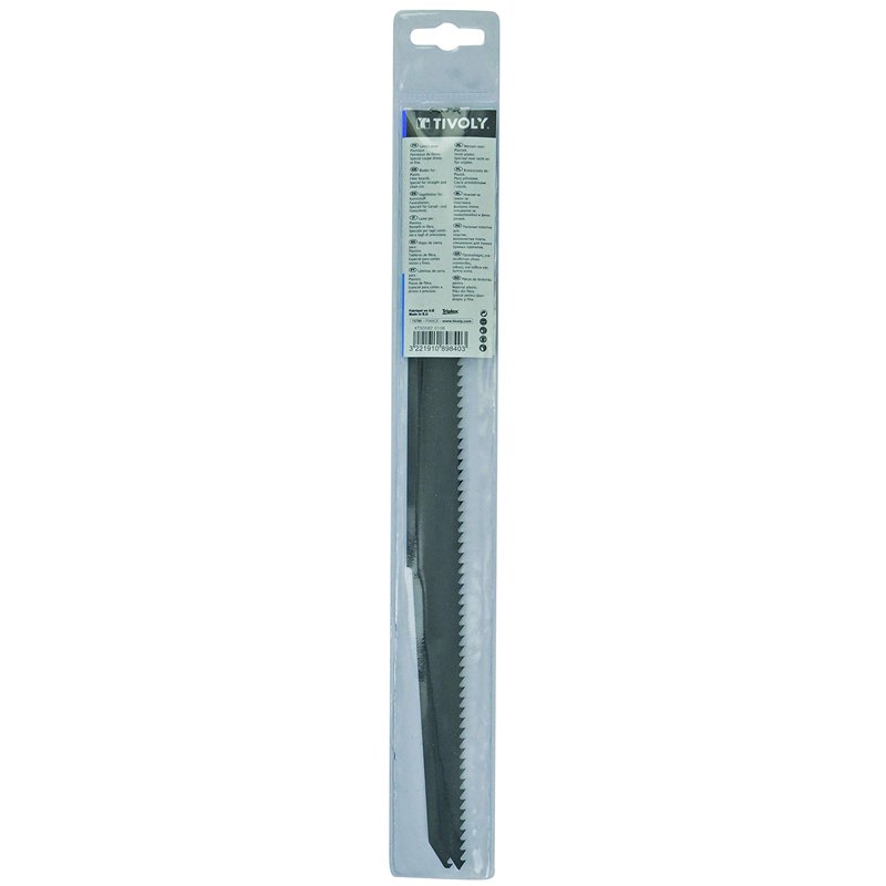Image secondaire de Tivoly XT505820106 Lot de 2 lames de scie sabre spécial plastique L300 Coupe 6-250mm