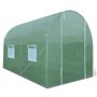 IDMarket - Serre Tunnel de Jardin 6M² Verte Gamme maraîchère Roma 2x3M