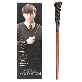 The Noble Collection Neville Longbottom Baguette en PVC avec marqueur prismatique