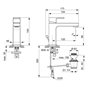 Ideal Standard A7101AA Robinet de lavabo, Chrome