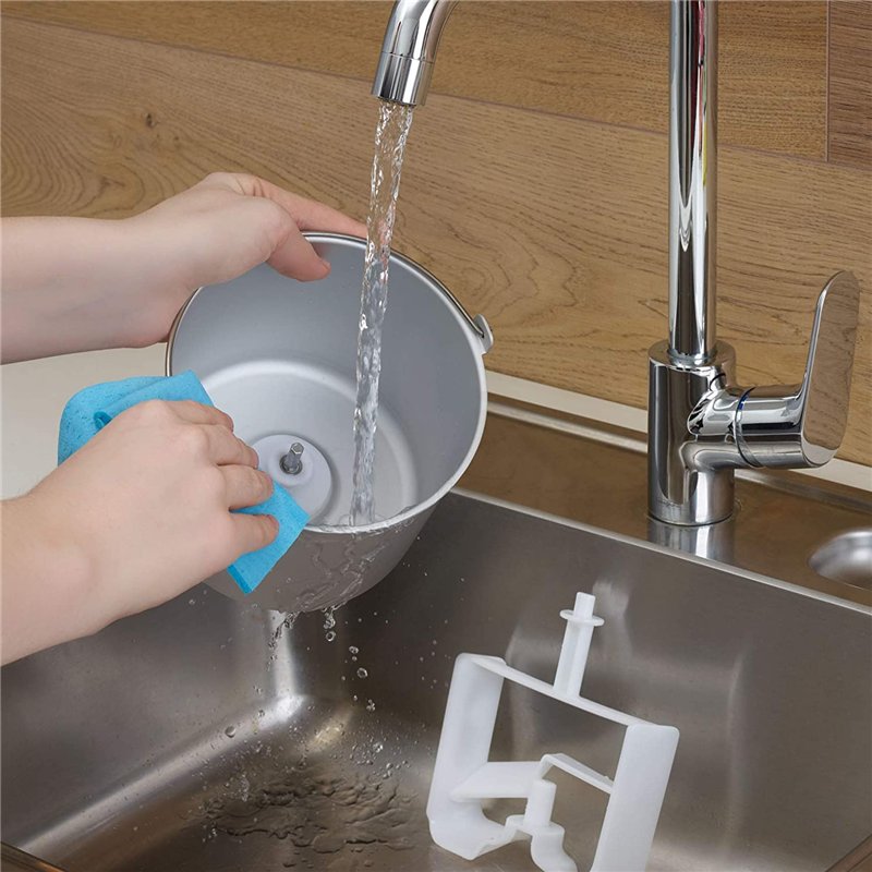 Image secondaire de SEVERIN EZ 7405 Sorbetière 2-en-1, Comprend un contenant de glace (2L) et un livre de recettes, Minuterie numérique, Ouverture d