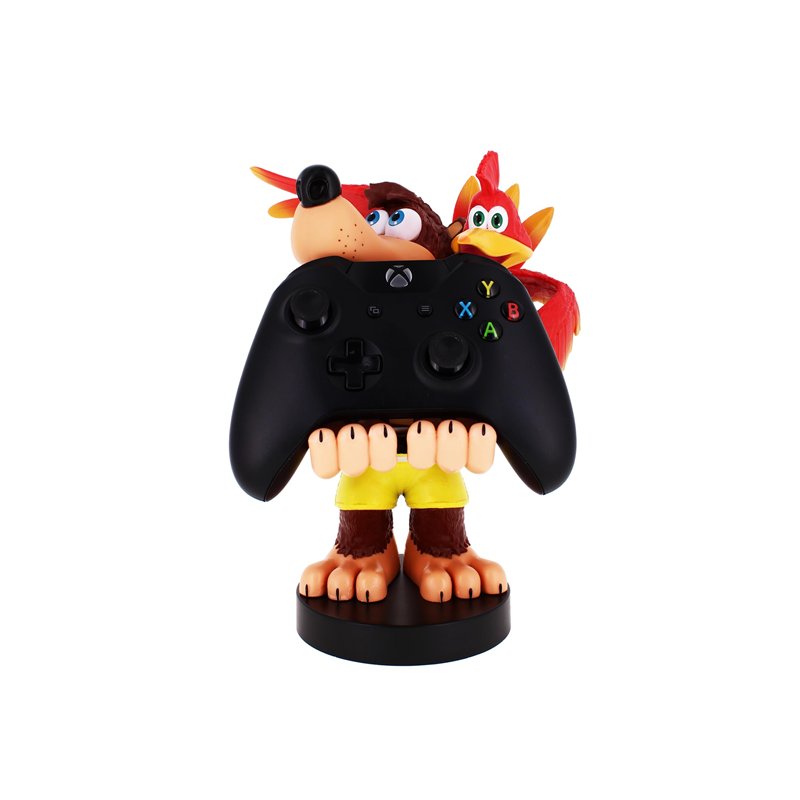 Image secondaire de Cableguys Figurine Gaming Banjo-Kazooie - Accessoire Support pour Manette ou Smartphone - Câble USB Inclus - 20 cm