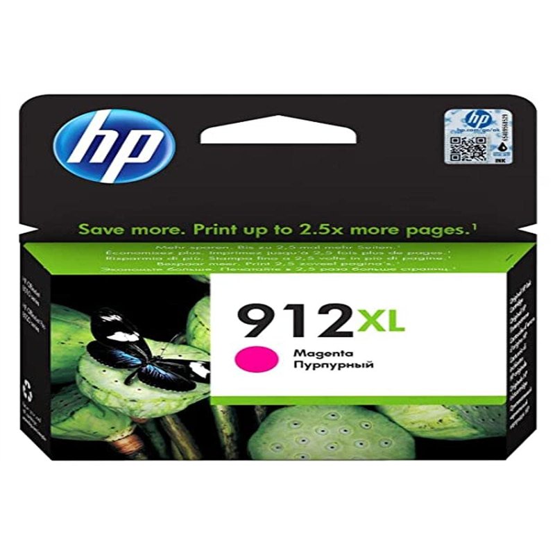 Hewlett Packard Cartouche d'encre Authentique, 825 Pages, Magenta
