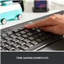 Logitech Signature K650,Clavier sans fil Ergonomique Entier avec Repose-Poignets, QWERTY US International - Gris
