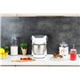 Moulinex Wizzo Robot Pâtissier, Bol Inox 4L, Kit Patisserie, Fouet Flex Breveté, Puissance 1000 W, Gâteaux, Quiches, Pizzas QA31