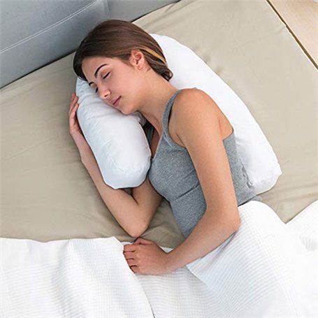 SHOP-STORY - Oreiller Ergonomique de Position latérale en Forme de U pour Une Meilleur Posture Lors du Sommeil