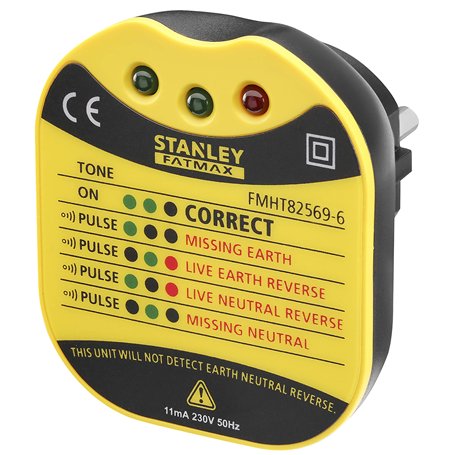 Stanley Fatmax FMHT82569-6 Testeur pour Prise Mural